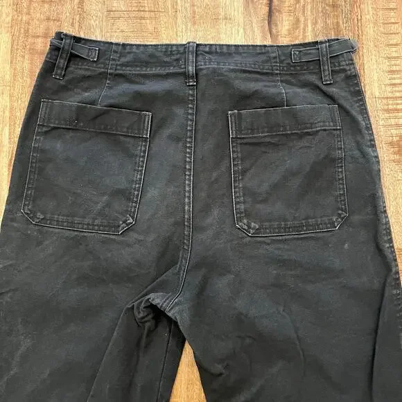 Urban Outfitters Canvas Utility Pants Mens 32x29 Carpenter Buckle Workwear Cargo - Picture 6 of 16